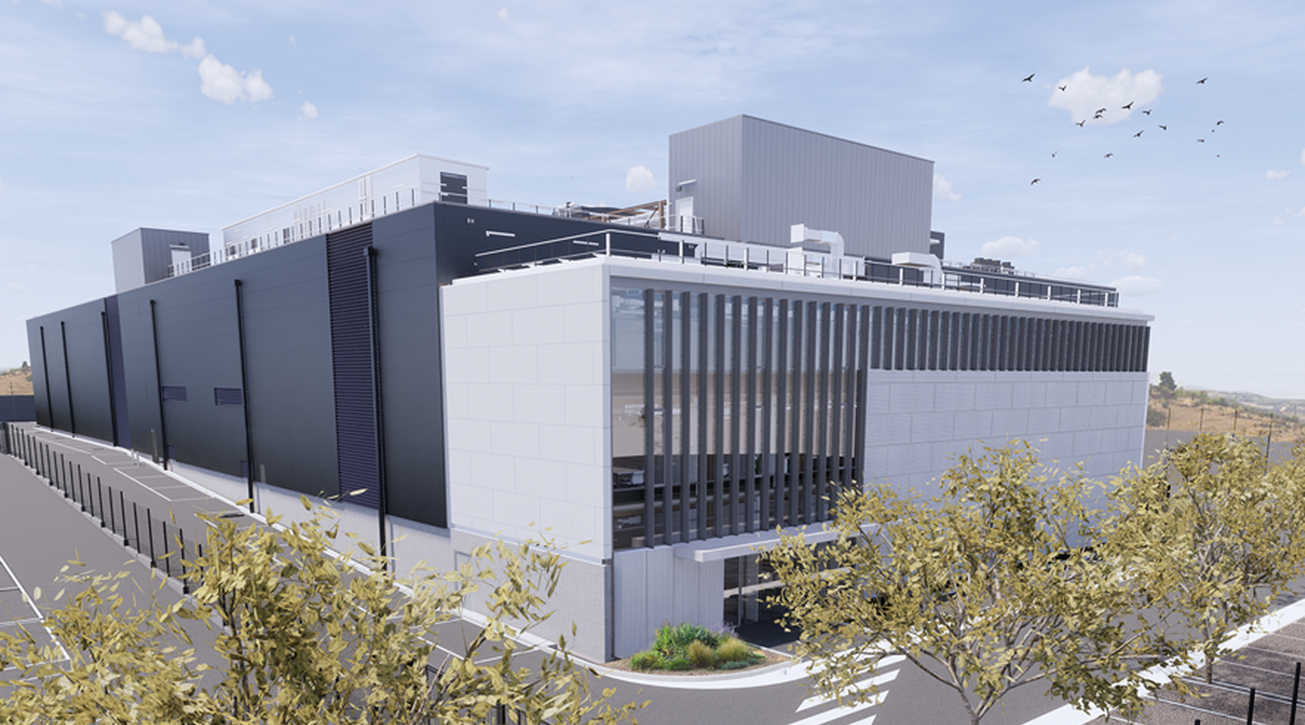 Data Center design image by Bryden Wood architects